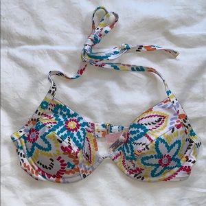 Victoria’s Secret Paisley Print Push-Up Bikini Top